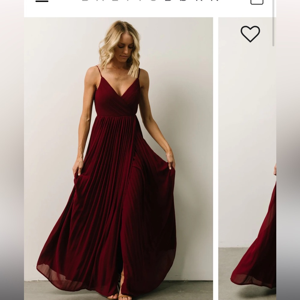 Long wrap dress